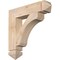 Ekena Millwork Legacy Arts & Crafts Smooth Bracket, Douglas Fir, 3 1/2"W x 18"D x 18"H BKT04X18X18LEC03SDF - alternate 1